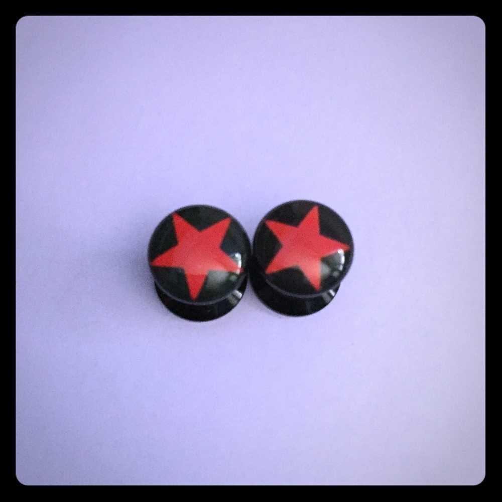 🖤Hot Topic🖤🌟star plugs 🌟00